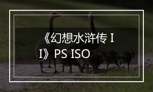 《幻想水浒传 II》PS ISO