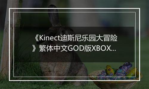 《Kinect迪斯尼乐园大冒险》繁体中文GOD版XBOX360版