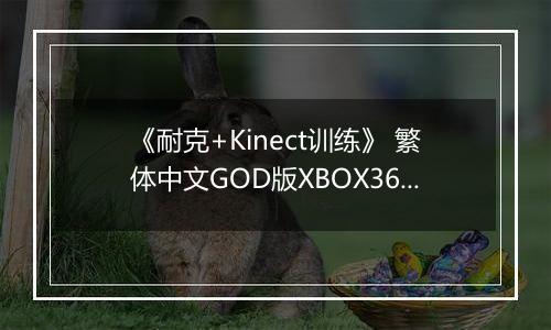 《耐克+Kinect训练》 繁体中文GOD版XBOX360版