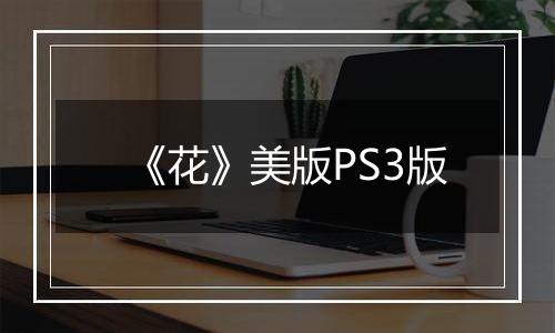 《花》美版PS3版