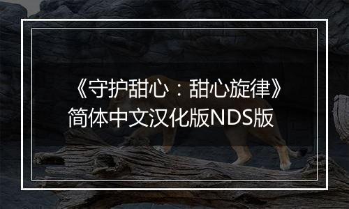 《守护甜心：甜心旋律》简体中文汉化版NDS版